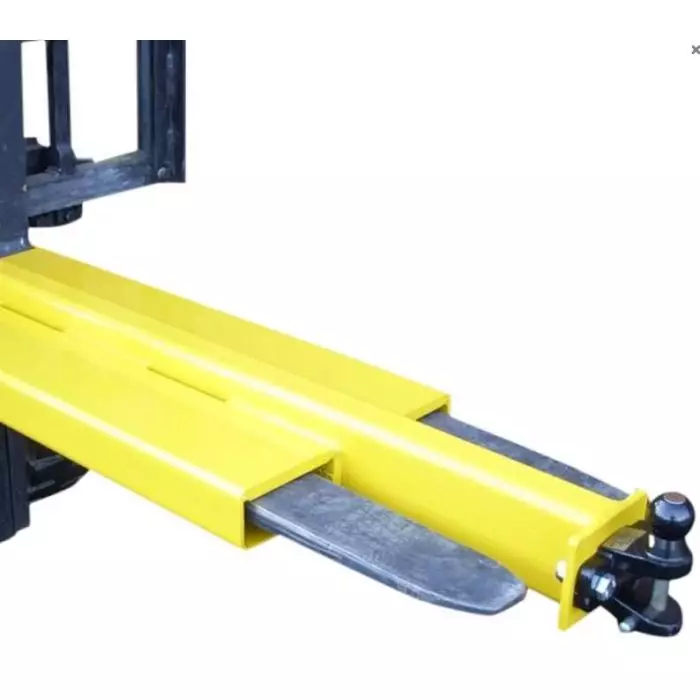 Hands-free Forklift Trailer Hitch & Hitch Attachments