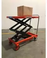 MANUAL 350KG DOUBLE SCISSOR LIFT TABLE